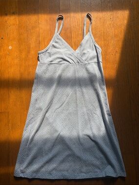 4 outfits. Brandy Melville Light Blue Micro Floral Slip Tank & skirt & 2 more